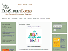 Tablet Screenshot of elmstreetbooks.com